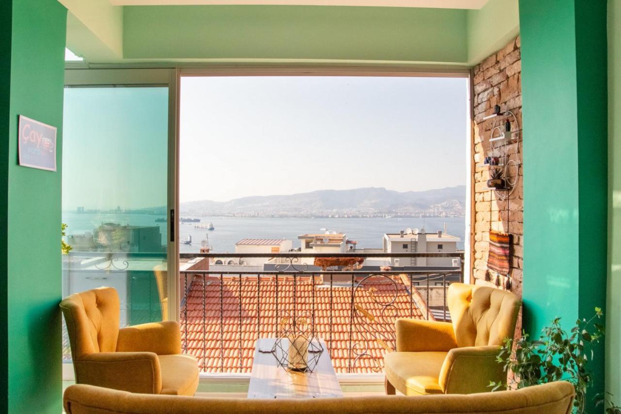 Flat With Great View And Central Location In Konak Izmir Eksteriør billede