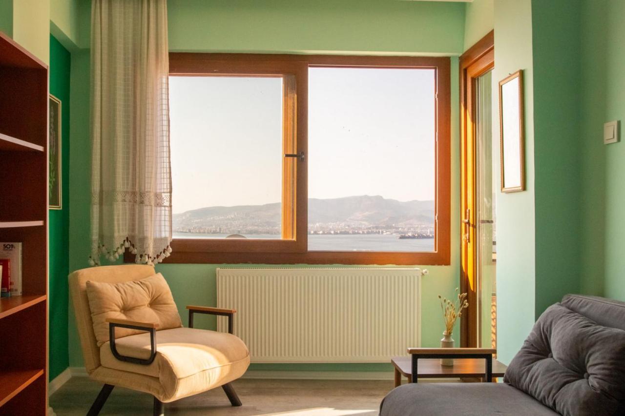 Flat With Great View And Central Location In Konak Izmir Eksteriør billede