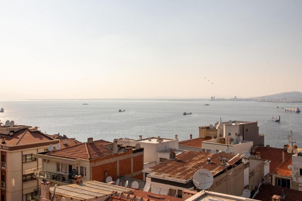Flat With Great View And Central Location In Konak Izmir Eksteriør billede